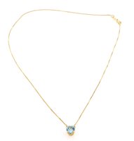 Halskette Dame in Gold Topazio FGCO00571